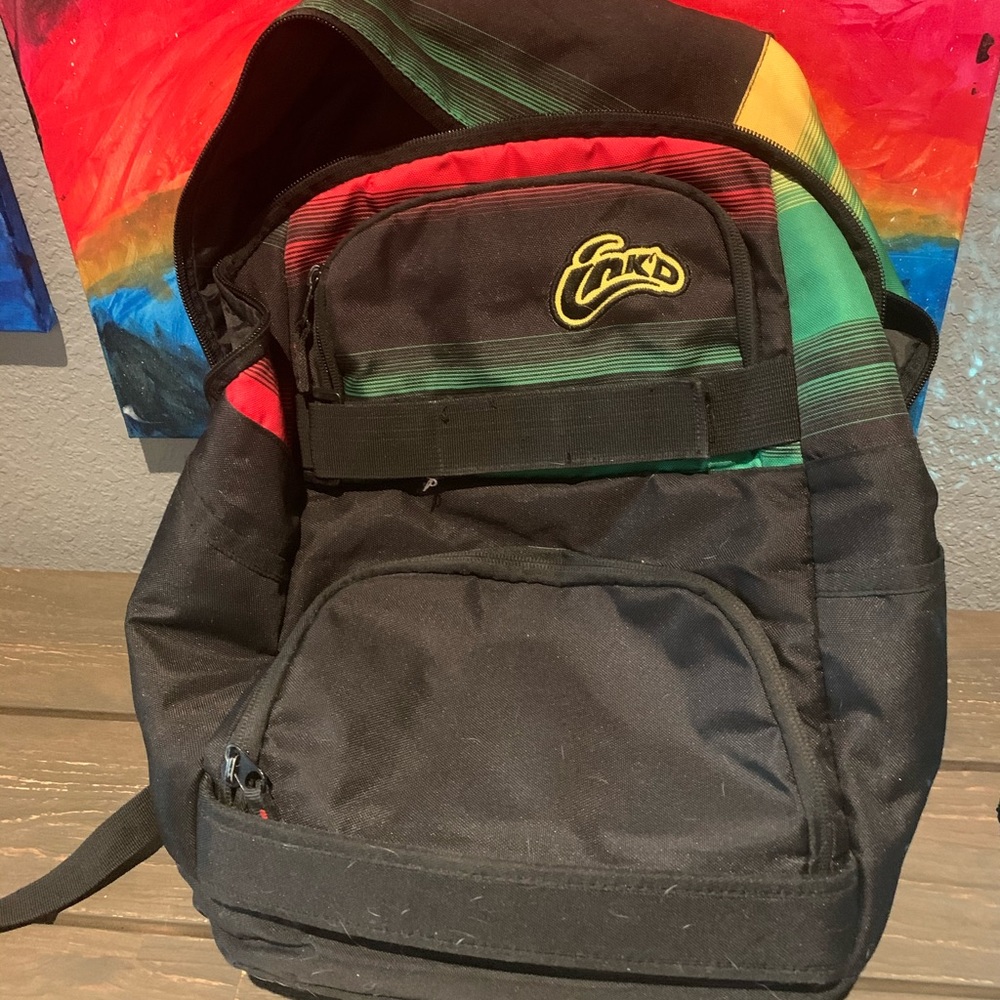 Skate board back pack